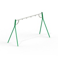 Качели двухместные на металлических стойках 4155(тип 2), 4155, ПО ЗАПРОСУ, 4155, Стройгород К, Качели