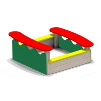 Песочница «Полянка» без козырька 4261, 4261, ПО ЗАПРОСУ, 4261, Стройгород К, Песочницы