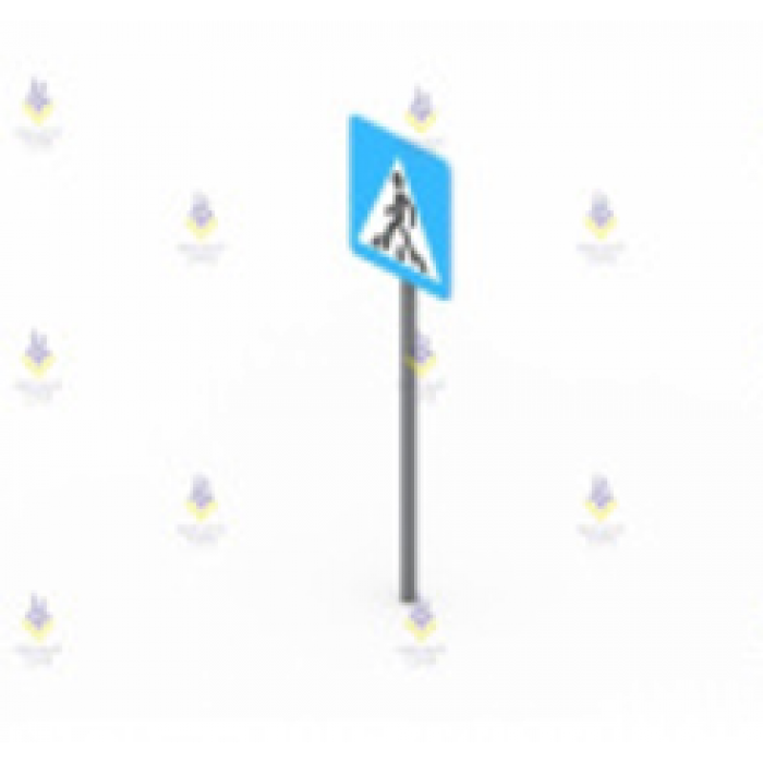 Знак "Пешеходный переход" ЛГЗ-03