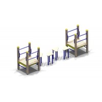 Гимнастический городок "Переправа" 6320, 6320, ПО ЗАПРОСУ, 6320, Стройгород К, ДСК(для младших)