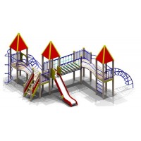 Детский игровой комплекс 5307(тип 3), 5307, ПО ЗАПРОСУ, 5307, Стройгород К, ДИК(для старшей группы)