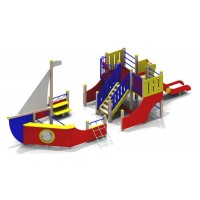 Детский игровой комплекc"Кораблик" (З -12 лет) 5125(тип 2), 5125, ПО ЗАПРОСУ, 5125, Стройгород К, Игровые комплексы
