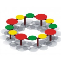 Дорожка «Малый круг» 2452, , ПО ЗАПРОСУ, 2452, Стройгород К, Детские скамейки