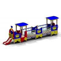 Паровозик с 2-мя вагончиками 4421, 4421, ПО ЗАПРОСУ, 4421, Стройгород К, Паровозики