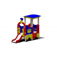 Паровозик с горкой 4420, 4420, ПО ЗАПРОСУ, 4420, Стройгород К, Паровозики