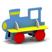 Скамейка "Паровозик" 2401, , ПО ЗАПРОСУ, 2401, Стройгород К, Детские скамейки