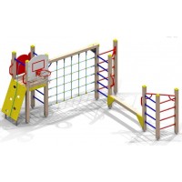 Детский спортивный комплекс 6102, 6102, ПО ЗАПРОСУ, 6102, Стройгород К, ДСК(для младших)