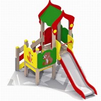 Детский игровой комплекс "Лесная сказка" 5220(тип 1), 5220, ПО ЗАПРОСУ, 5220, Стройгород К, Игровые комплексы