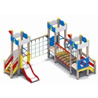 Детский игровой комплекс "Золотая рыбка" 5280(тип 1), 5280, ПО ЗАПРОСУ, 5280, Стройгород К, Игровые комплексы